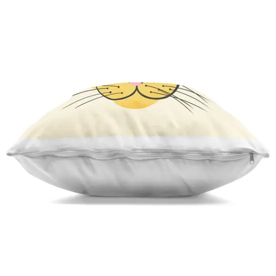 Stupell Industries Modern Wild Cheetah Face Decorative Printed Pillow design by Carrie Cantwell, 18 x 7 x 18 {3}