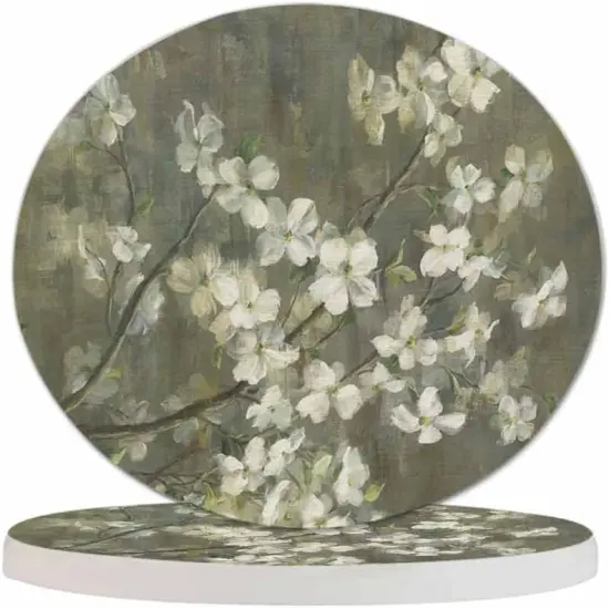 Flowering Dogwood Coaster {1}