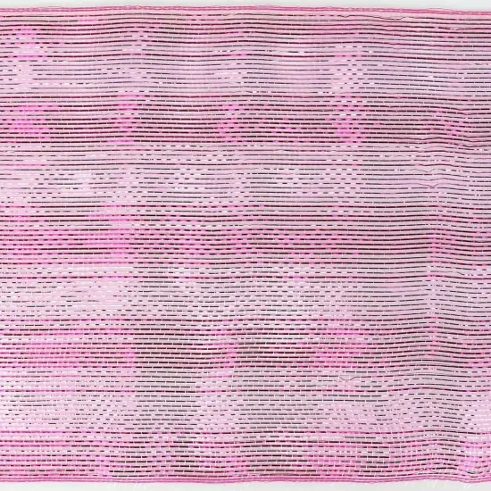 Pink Deco Mesh 10 Inch Valentine Hot Pink Mesh Ribbon Fabric Mesh Roll Decorative Mesh Wreath Supplies {5}