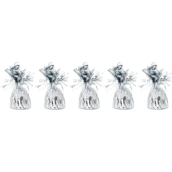 Silver Balloon Weights (15 Pack) {4}