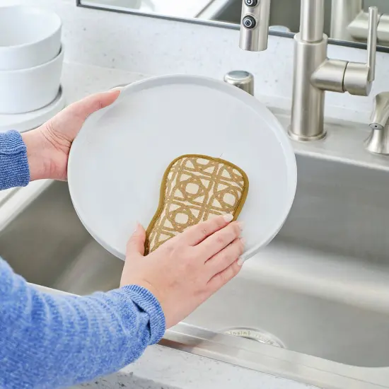 Kitchen Herbs Reusable Scrubbies, Set of 4 {5}