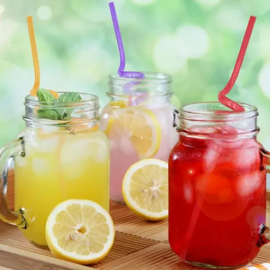 24pcs Party Favors Reusable Drinking Straws, and Fun Party Decorations for Kids and Adults For all parties {3}