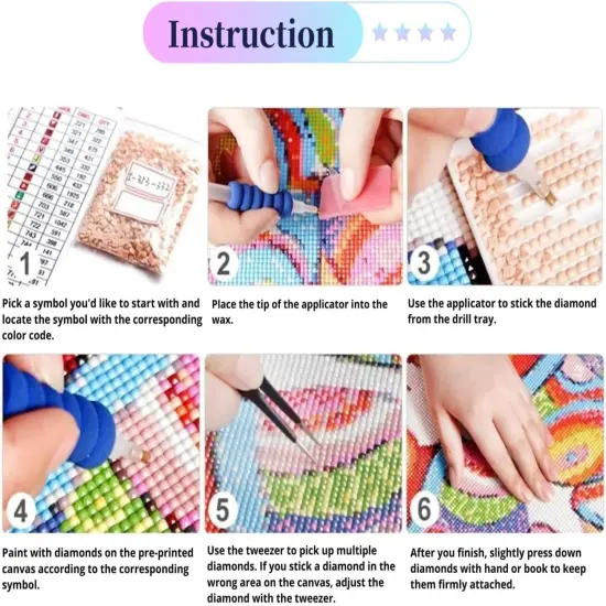 DIY 5D Dragon Diamond Painting Black Fire Dragon Diamond Painting Kits for Adults,5D DIY Full Drill Diamond Art for Home Wall Decor 12x16 Inch {5}