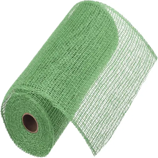 Poly Burlap Ribbon Mesh for Wreath, Decorative Mesh Fabric Ribbon {1}