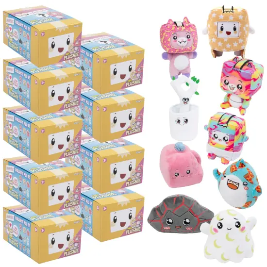 LankyBox Mini Mystery Plush, 9 Pack Bundle, Series 2, Collectible Blind Box Mini Plush, Officially Licensed Merch {1}