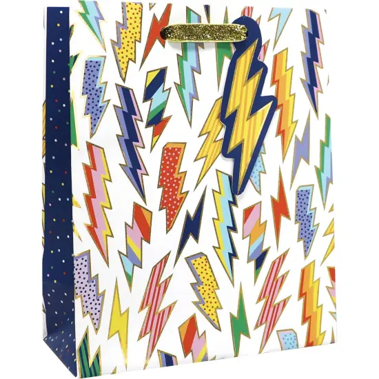 Pack/6: Lightning Gift Bag - 6 x 3 x 7-1/2" {1}