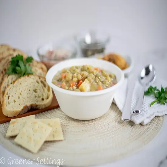 Greener Settings 150-Pack 18 oz Compostable Paper Bowls &ndash; Heavy-Duty Bagasse, Biodegradable, Microwavable, Grease-Resistant, for Hot Soups, Salads, and Snacks {5}