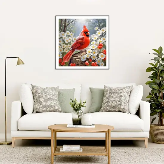 5D Diamond Painting Kits for Adults Cardinal {4}
