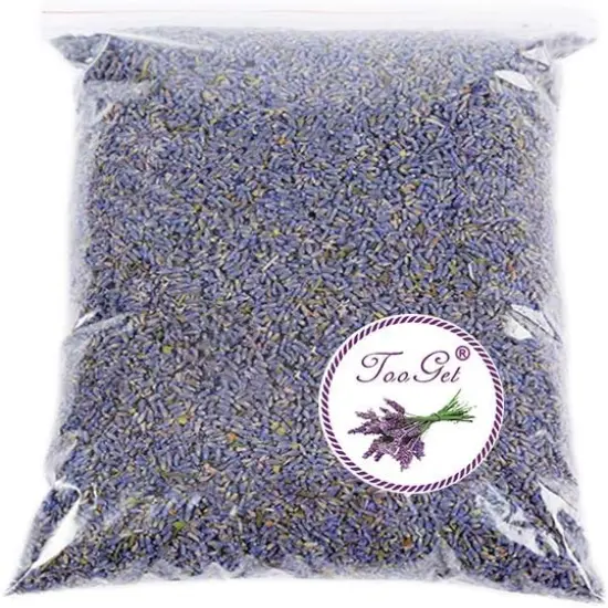 Fragrant Lavender Buds Natural Dried Flowers Wholesale, Ultra Blue Grade - 1/2 Pound {1}