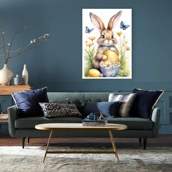 5D Easter Bunny Diamond Painting Kits for Adults {3}