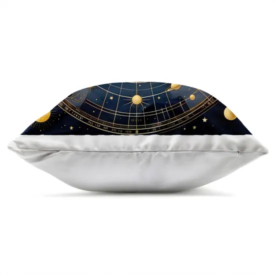 Stupell Industries Astral Planets in Solar System Outdoor Printed Pillow design by Tabz Jones, 18 x 7 x 18 {3}