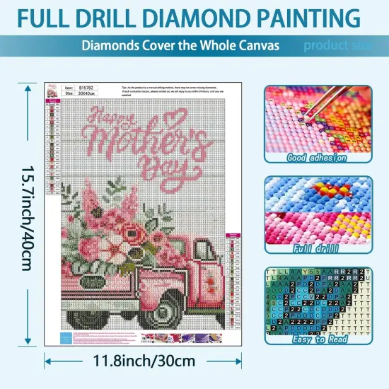 5D Diamond Art Kit for Adults {4}