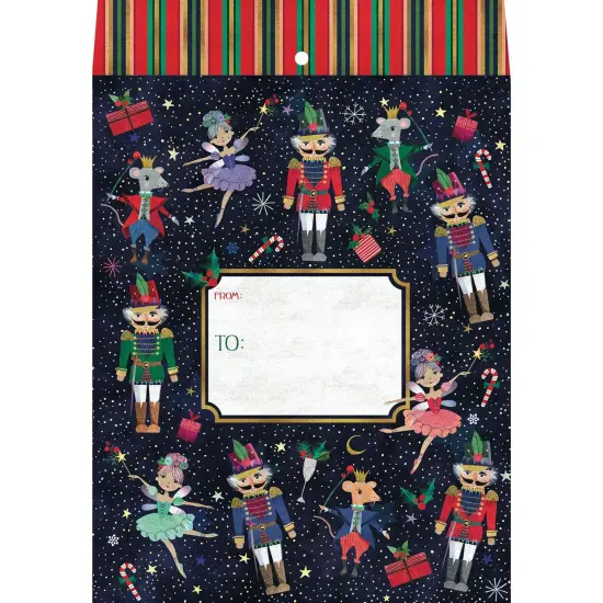 Pack/6: Nutcracker Ballet Theme Mailing Envelope {1}