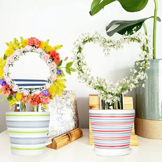 Black Metal Plant Trellis for Climbing Vines {4}