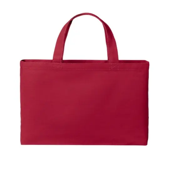 Port Authority&reg; Cotton Canvas Tote {5}