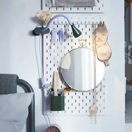 LED Clamp Spotlight Lightweight and Easy To Move Lilac/dark green {2}