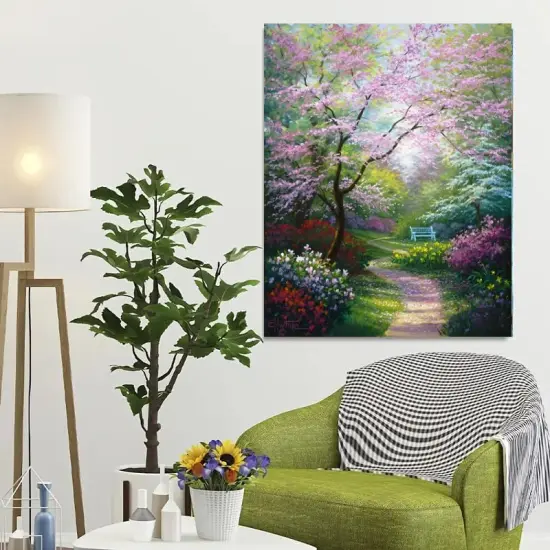 DIY Paint by Numbers Kit for Beginners and Advanced Painters, Oil Painting kit for Adults, Drawing Paintwork with Paintbrushes (No Frame) 16x20 inch {3}