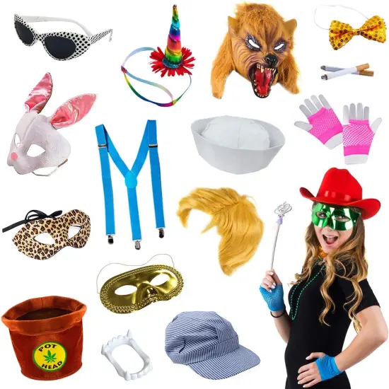Funny Party Hats Photo Booth Props {2}