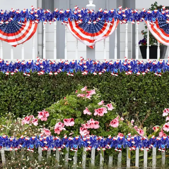 53.1 Ft Garland Decoration for 4th of July Decorations {3}