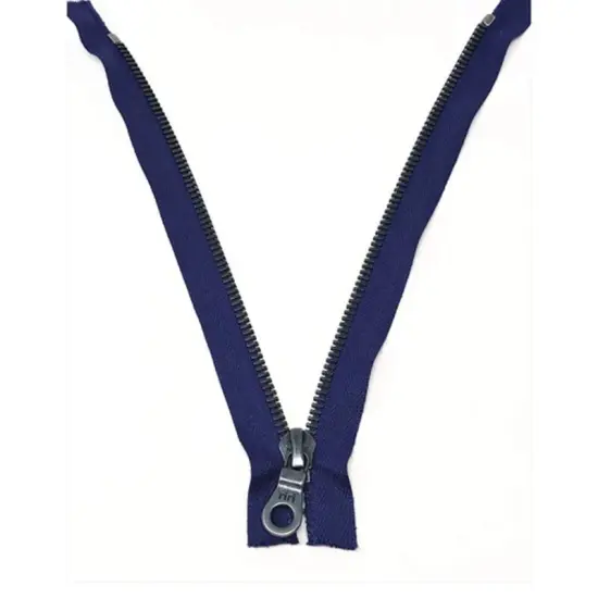 Zipper &ndash; Purple 8MM Antique Nickel Closed Bottom {5}