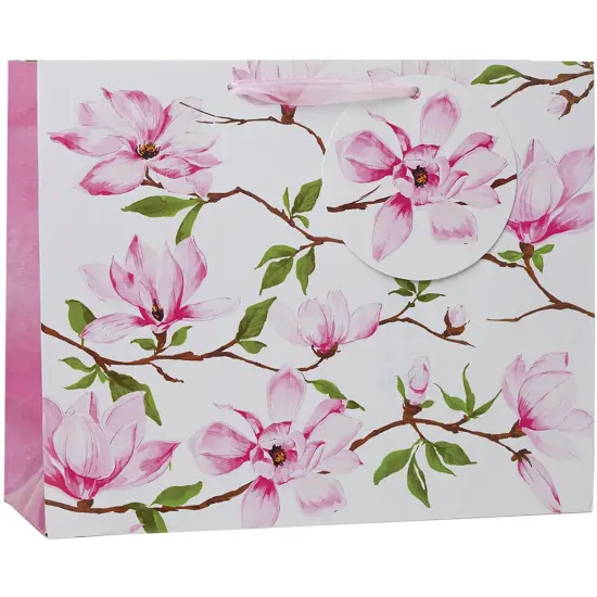 Pack/6: Magnolia Gift Bag - 12-1/2 x 5 x 10" {1}