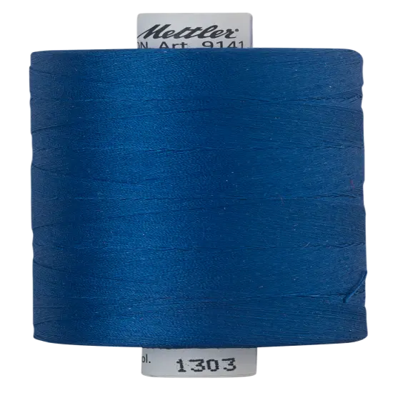 Royal Blue (9141-1303) | Silk-Finish Cotton 40wt (1000M / 1094Y) | Mettler Thread {1}