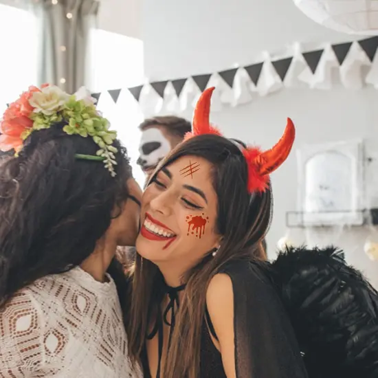 32 Pcs Halloween Face Painting Stencils(Custom) {2}