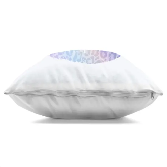 Stupell Industries Purple Rainbow Lipstick Decorative Printed Pillow design by Kim Allen, 18 x 7 x 18 {3}