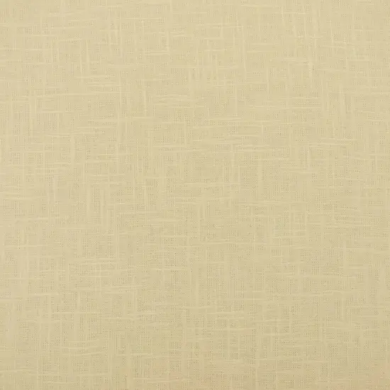 Beige Linen-Viscose Cross Hatch Slubbed Solid Hopsack Woven Fabric By the Yard {2}