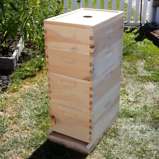 Stoney Acres Inner Cover for 8-Frame Langstroth Hive, Essential Insulation and Ventilation, Protects From Moisture and Cold {7}