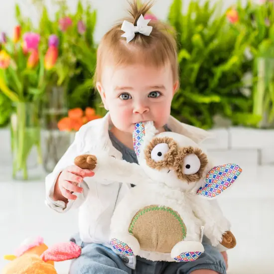 Inklings Baby & Toddler 8" Plush Soft Bean Bag Toy, Wobby The Wild Eared Wala, Inclusive Kids Stuffed Animal for All Families, Gender Neutral Funky Fun Sensory Gift {5}