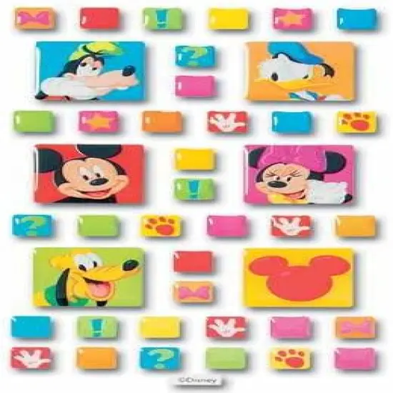 Disney Mickey & Friends Epoxy Tiles Dimensional Stickers {1}