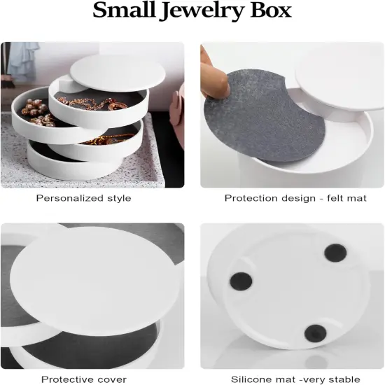 Small Jewelry Storage Box Earring Holder {5}