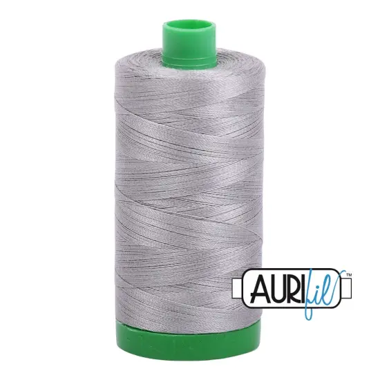 Stainless Steel (2620) | 40wt Large Spool (1000M / 1094Y) | Aurifil Thread {1}