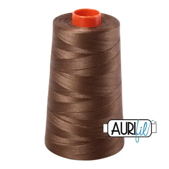 Dark Sandstone (1318) | 50wt Cone (5900M / 6452Y) | Aurifil Thread {1}