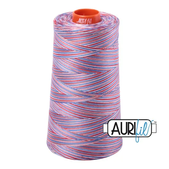 Liberty - Variegated (3852) | 50wt Cone (5900M / 6452Y) | Aurifil Thread {1}