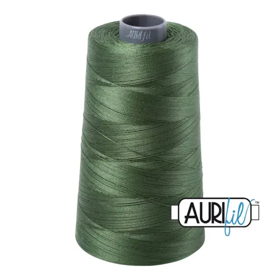 Very Dark Grass Green (2890) | 28wt Cone (3300M / 3609Y) | Aurifil Thread {1}