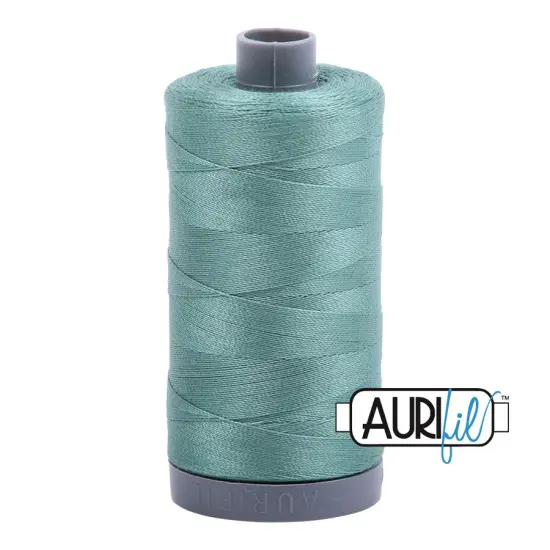 Medium Juniper (2850) | 28wt Large Spool (750M / 820Y) | Aurifil Thread {1}