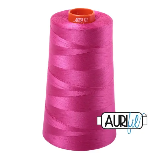 Fuchsia (4020) | 50wt Cone (5900M / 6452Y) | Aurifil Thread {1}