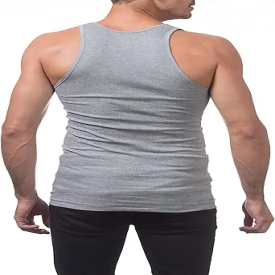 Cotton Ribbed A-Shirt | RADYAN&reg; BLACK {5}