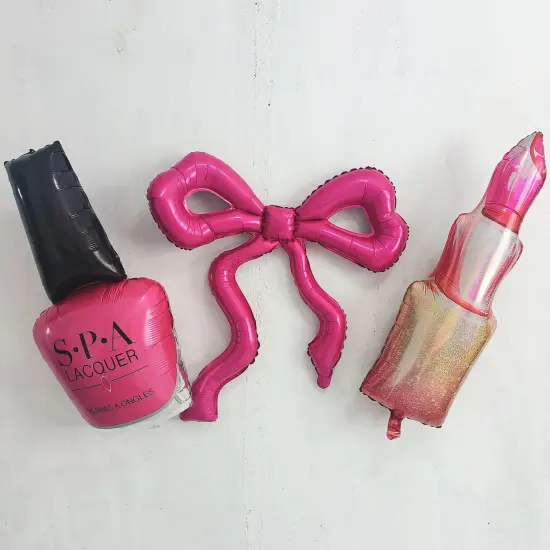 6Pcs Spa Party Decoration Balloons(pink) {2}