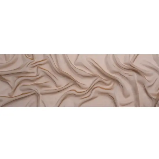 1 Yard Chiffon-Like Silk Voile Mink and Silver Iridescent 6MM Lightweight Sheer Fabric 54" Wide Adelaide Collection {3}