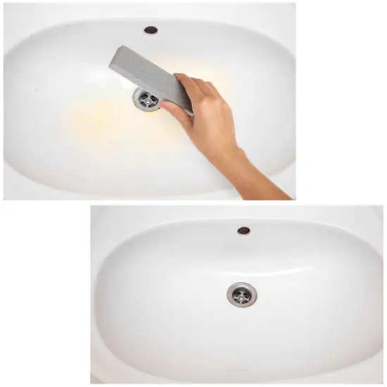 12-Pack Pumice Stones for Cleaning - Toilet Bowl Cleaner and Scouring Sticks for Pool and Kitchen (Gray) Grey {3}