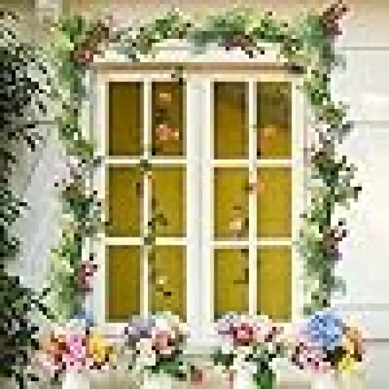Summer Wildflower Garland Artificial Greenery Flower Garland {6}