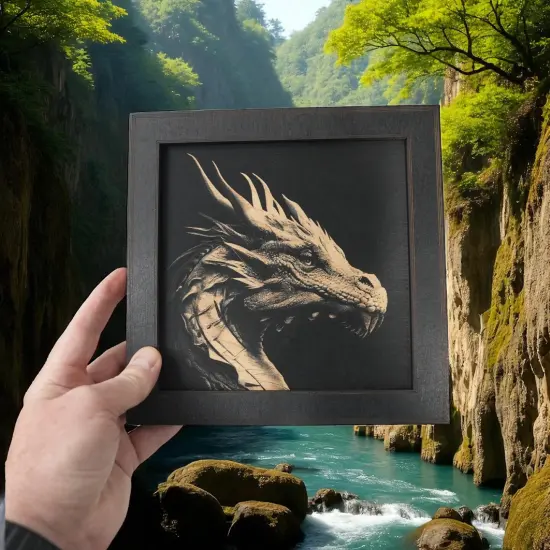Framed Art - CUSTOM - Dragon {6}