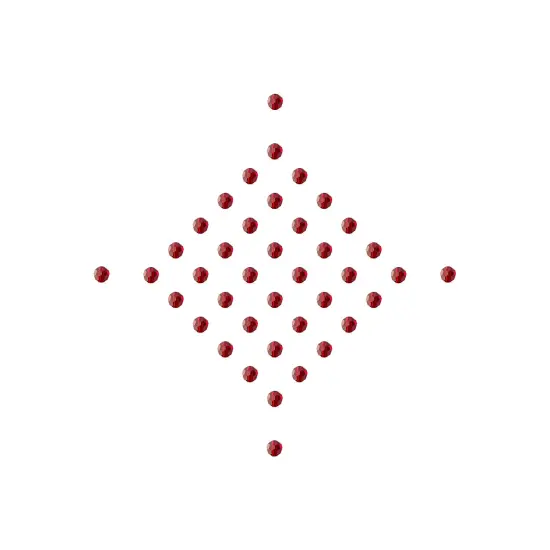 Preciosa 4mm Czech Glass Faceted Round Beads 40 Pieces Siam {4}