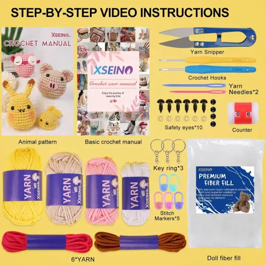 Crochet Start Kit for Beginners {2}