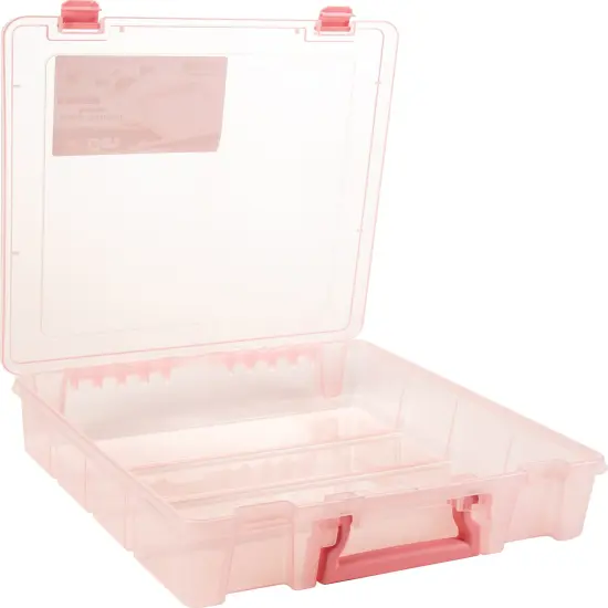 Artbin Super Satchel Single Compartment-Blush, 15.25"X14"X3.5" {4}
