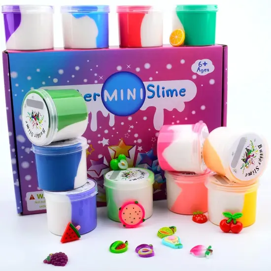 12 Pack Fruit Butter Slime Kits (60ml) {4}