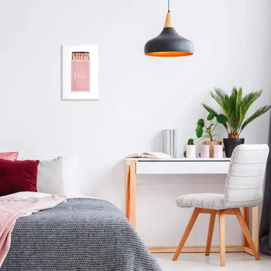 Stupell Industries Pastel Pink Fashion Matchbox Wall Plaque By Amanda Greenwood {2}